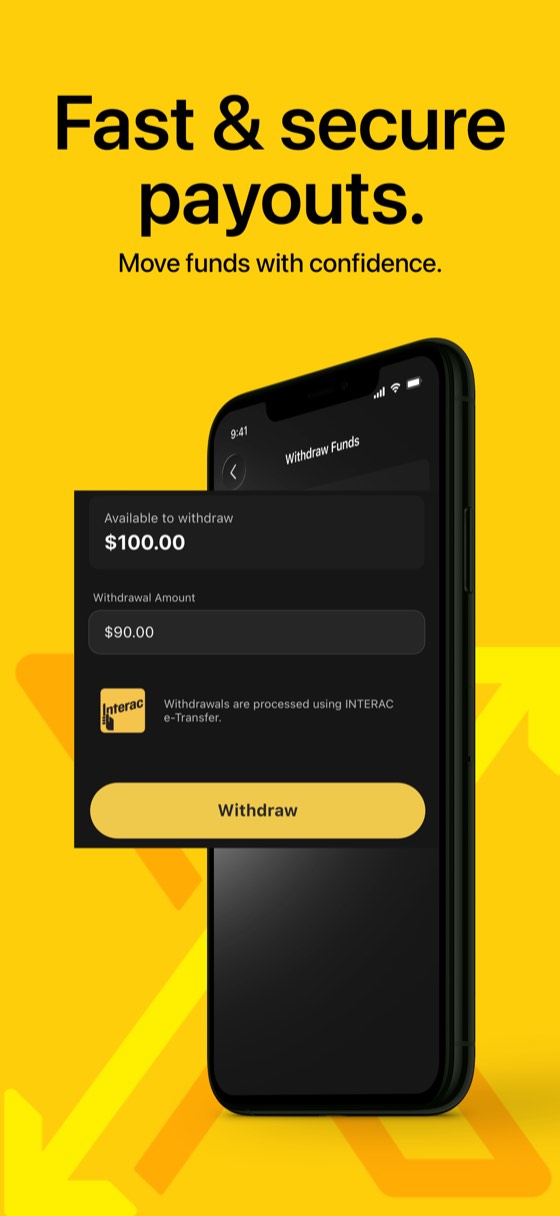 Fast and secure payouts. Move funds with confidence.